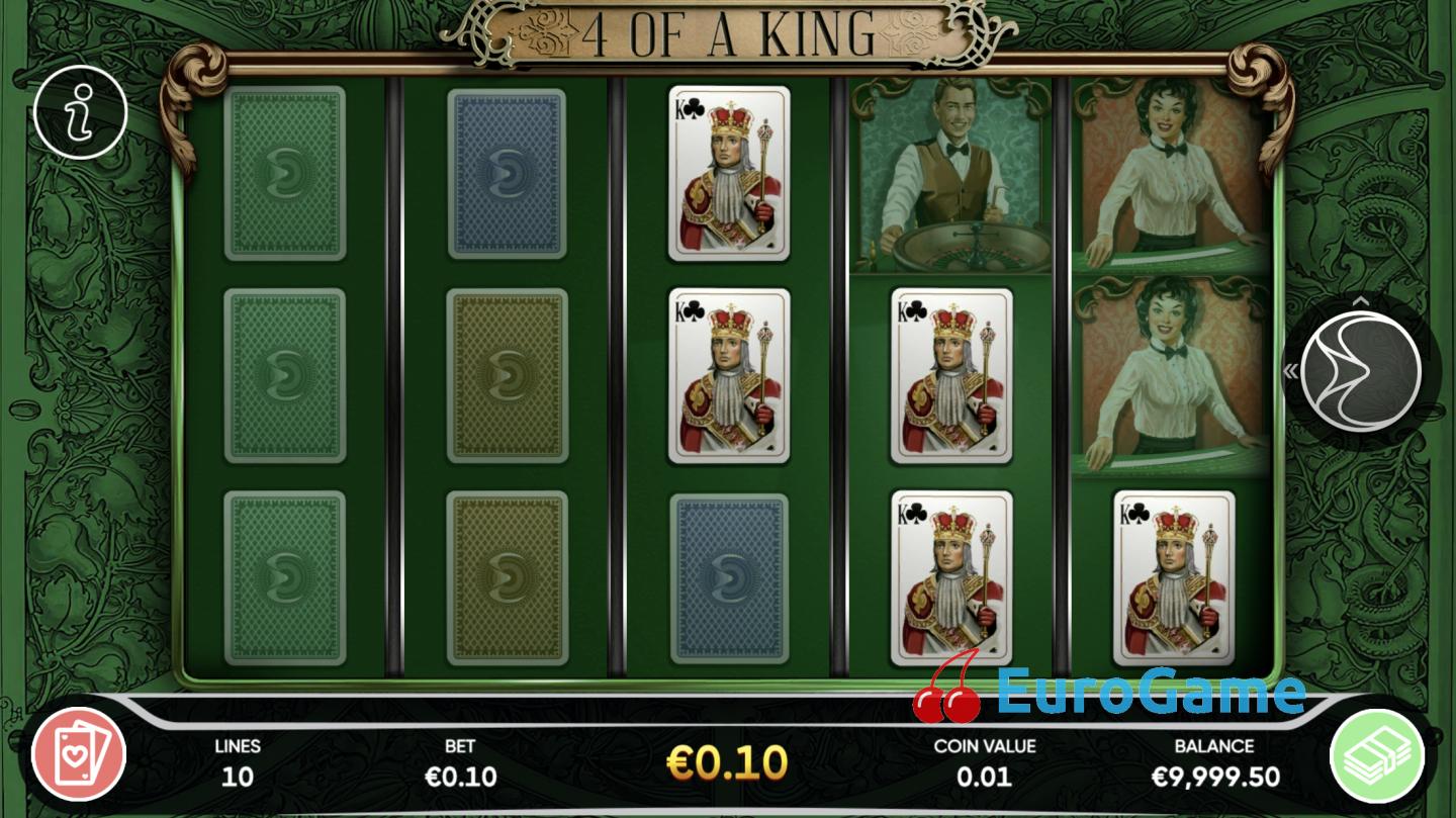 бесплатный игровой автомат 4 оф Кинг