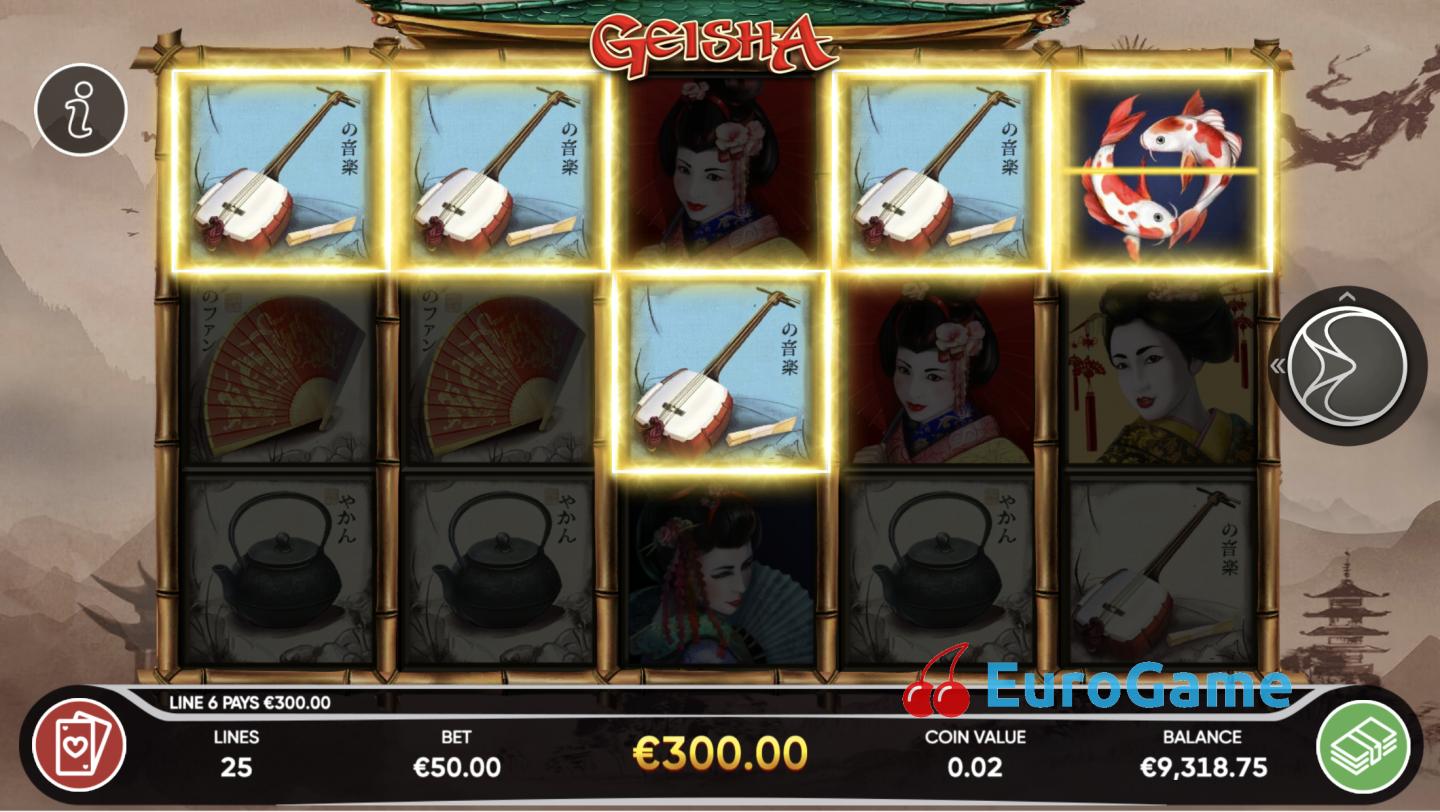 бесплатный игровой автомат Geisha
