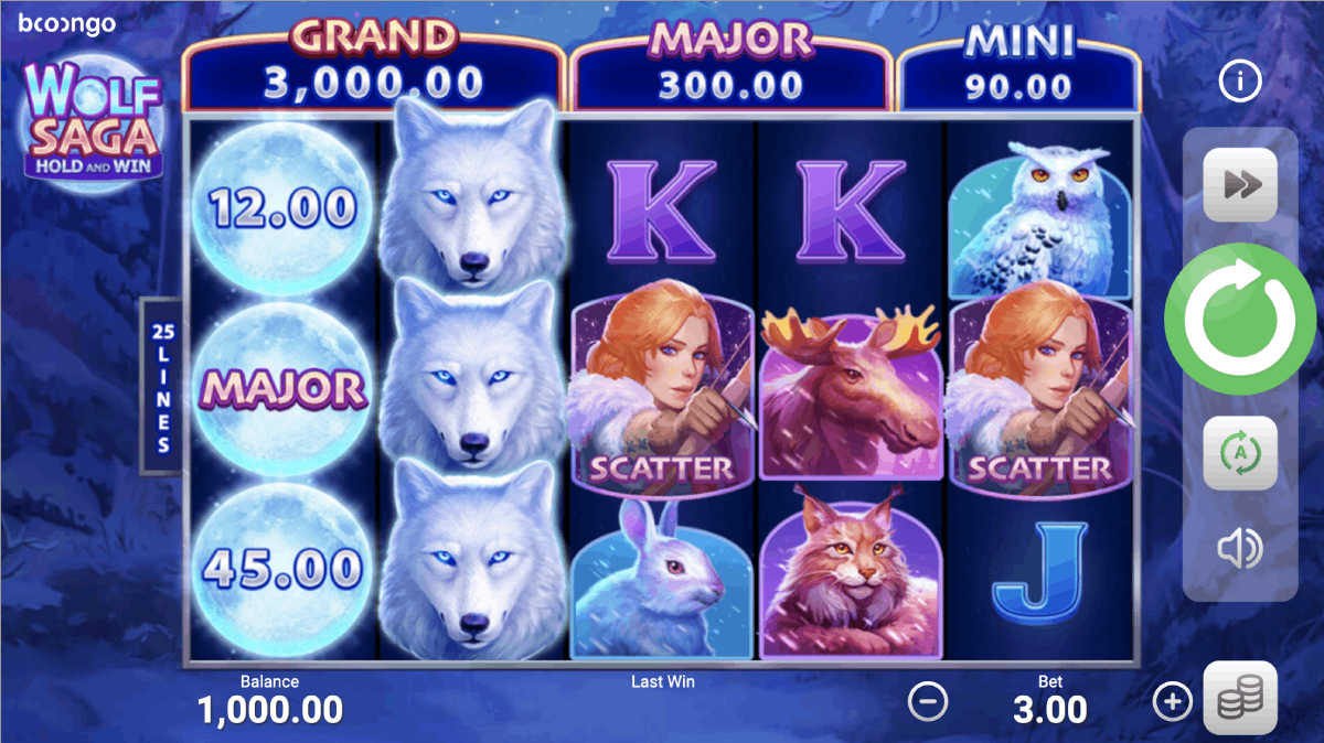 Wolf Saga - Slide №3 | Slot machines EuroGame